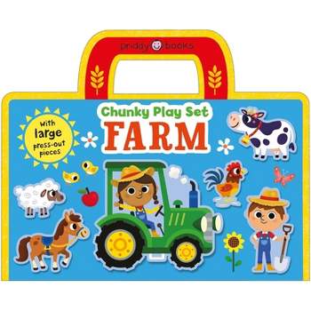 Chunky Play Set: Farm - by  Roger Priddy (Board Book)