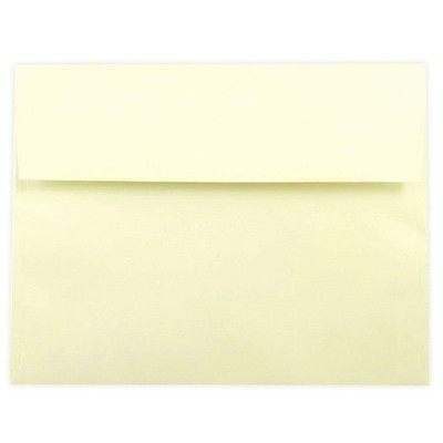 JAM Paper 6.25 x 8.25 Invitation Envelopes Ecru 52692203741E