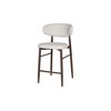 New Classic Furniture,Royce Metal & Fabric Counter Chair (Set of 2), Beige - 2 of 4