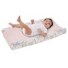 NoJo Tropical Princess Elephant/Jungle Super Soft Pink Changing Pad Cover - 2 of 4