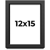 PosterPalooza | Flat Black Picture Frame - UV Acrylic, Foam Board Backing, Hanging Hardware - 2 of 4