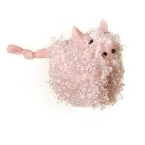 Multipet International 3" Curly Pet Pig - Catnip - Cat & Kitten Toy! - 1 of 1