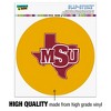 Midwestern Sate Secondary Logo Automotive Car Window Locker Circle Bumper Sticker - 3 of 4