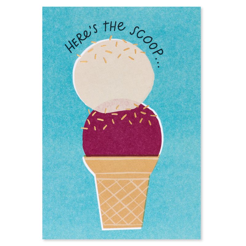&#39;Here&#39;s The Scoop&#39; Birthday Card, 5 of 7