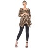 Maternity Printed Tunic Top -White Mark - 4 of 4