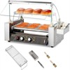 Winado 7 Rollers 1050W 110V 18 Hot Dog Roller Grill with Cover - 2 of 4