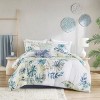 Okak All Size 6-Piece Cotton Printed Bed Comforter Set with Plant Foliage Pattern,Comfortable Quilt Comforter Bedding Sets,Machine Washable - 2 of 4