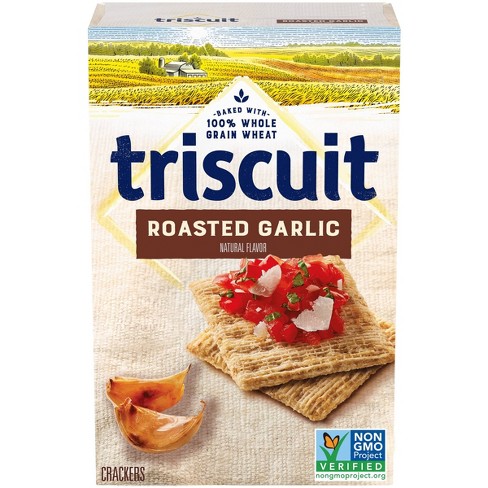 Triscuit Roasted Garlic Crackers - 8.5oz - image 1 of 4