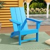 WestinTrends Ashore Modern Outdoor Patio Folding Adirondack Chair - 2 of 4