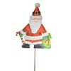 43.0 Inch Santa Gnome. Candy Cane Gift Bag Decorative Garden Stakes - 2 of 3