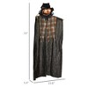 6' Life Size Halloween Hanging Pumpkin Ghost Decoration, Light-up Eyes and Creepy Talking, Sound Activated Prop for Indoor or Covered Outdoor Porch - 2 of 4