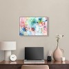Art Remedy Doll Memories - Rainbow Vibes Colorful Abstract Wall Art Framed - 2 of 4
