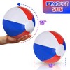 ArtCreativity  Inflatable Patriotic Beach Balls 16 Inches (Pack of 12) - 3 of 4