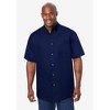 KingSize Short Sleeve Wrinkle Resistant Sport Shirt - 4 of 4