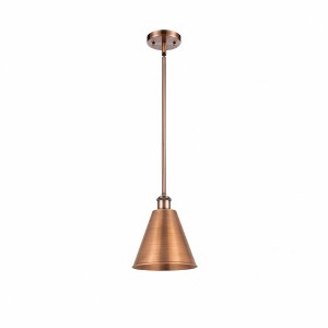 Ballston Cone - 1 Light Pendant In Industrial Style-9.75 Inches Tall and 8 Inches Wide - 1 of 1
