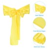 Unique Bargains Wedding Banquet Decorative Chair Sashes Ties Bows 10 Pcs - 4 of 4