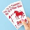 Big Dot of Happiness 2026 Lunar New Year Temporary Tattoos, Happy New Year Party Favors for Kids and Adults, 2026 Year of the Horse Temporary Tattoos, - 3 of 4