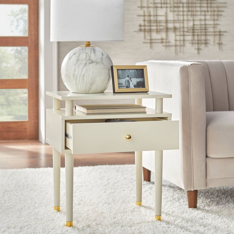 Margo End Table with Storage Drawer - Buylateral, 4 of 10