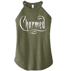 Women's - Charmed - Simple Logo Graphic High Neck Tank - 1 of 2