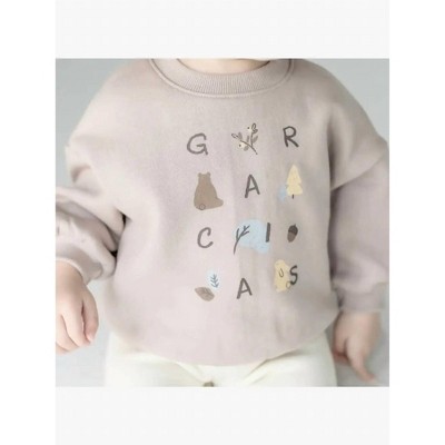 Boy's Winter Animals Sweartshirt - Happy Prince