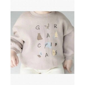 Boy's Winter Animals Sweartshirt - Happy Prince - 1 of 2