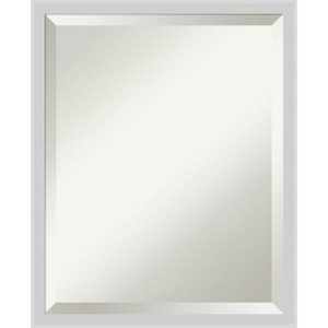 Amanti Art Incline Beveled Wood Framed Bathroom Vanity Wall Mirror - 1 of 4