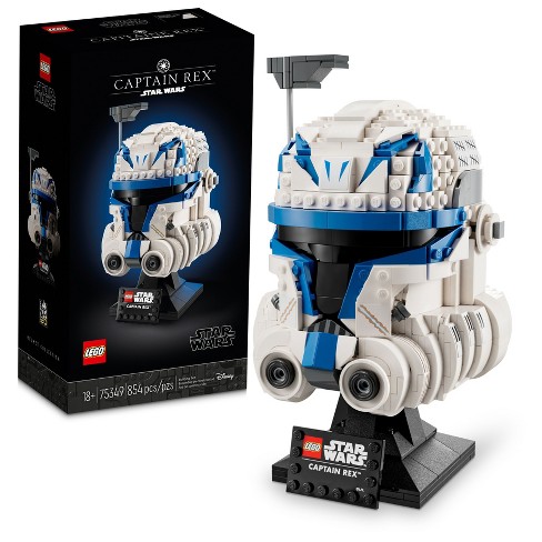 kreativ sende koloni Lego Star Wars Captain Rex Helmet The Clone Wars Set 75349 : Target