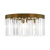 Livex Lighting Ashton 5 - Light Flush Mount in  Brushed Nickel - 4 of 4