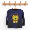 The Juniper Shop Mini Smiley Lion Paws Toddler Long Sleeve Tee - 2 of 4