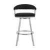 26" Bronson Counter Height Barstool - Armen Living - 2 of 4