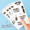 Big Dot of Happiness Happy New Year Temporary Tattoo, 2025 New Year's Eve Resolution Tattoos, NYE Party Favors, New Year's Eve Party Supplies, Set of - 3 of 4