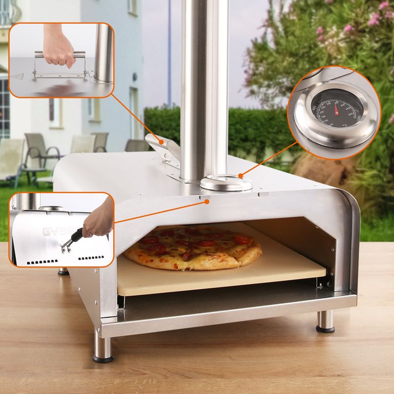 Fremont  Wood Fired Pizza Oven (Outdoor) Natural or Flavored Pellet Fuel, 5 of 9