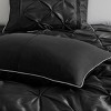 NicBex 7-Piece Gorgeous Bedding Comforter Sets, Solid Color Bedding Set with Tuffed Design and Embroidery Details, Machine Washable - 2 of 4