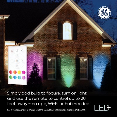 Vibrant LED+ Outdoor Color Changing Floodlight with Remote, 90W