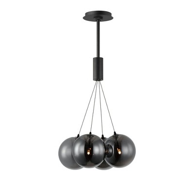 ET2 Lighting Burst 4 - Light Pendant in  Black
