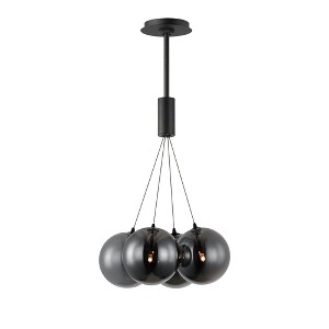 ET2 Lighting Burst 4 - Light Pendant in  Black - 1 of 3