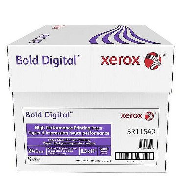 Xerox Bold Digital 8.5" x 11" Bond Paper 24 lbs. 98 Brightness 500/Ream 3R11540