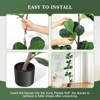 Artificial Fiddle Leaf Fig Tree - 5FT Fake Plant - 4 of 4