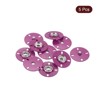 Unique Bargains Alloy Invisible Durable High Hardness Buckle Fasteners Press Studs Buttons 5 Pcs - 3 of 4