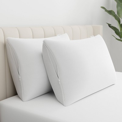 King Hypoallergenic Cotton Zippered Pillow Protector