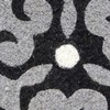 HomeRoots 18" X 30" Beige and White Coir Damask Outdoor Door Mat - 4 of 4