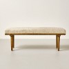 Upholstered Bench - Hearth & Hand™ with Magnolia Furniture - image 3 of 4