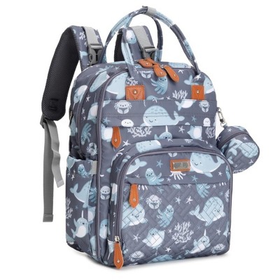 BabbleRoo Diaper Bag Backpack for Stylish Parents, Spacious Baby Bag, Versatile Baby Diaper Bag