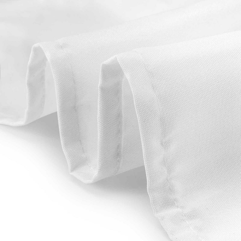 Lann's Linens Fitted Tablecloths for Rectangular Tables - Wedding, Banquet, Trade Show Polyester Cloth Fabric Cover, 3 of 5