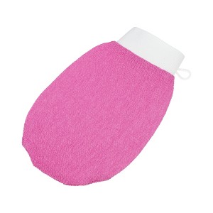 Unique Bargains Bathroom Rayon Shower Gloves 8.86"x6.02" 1 Pc - 1 of 4