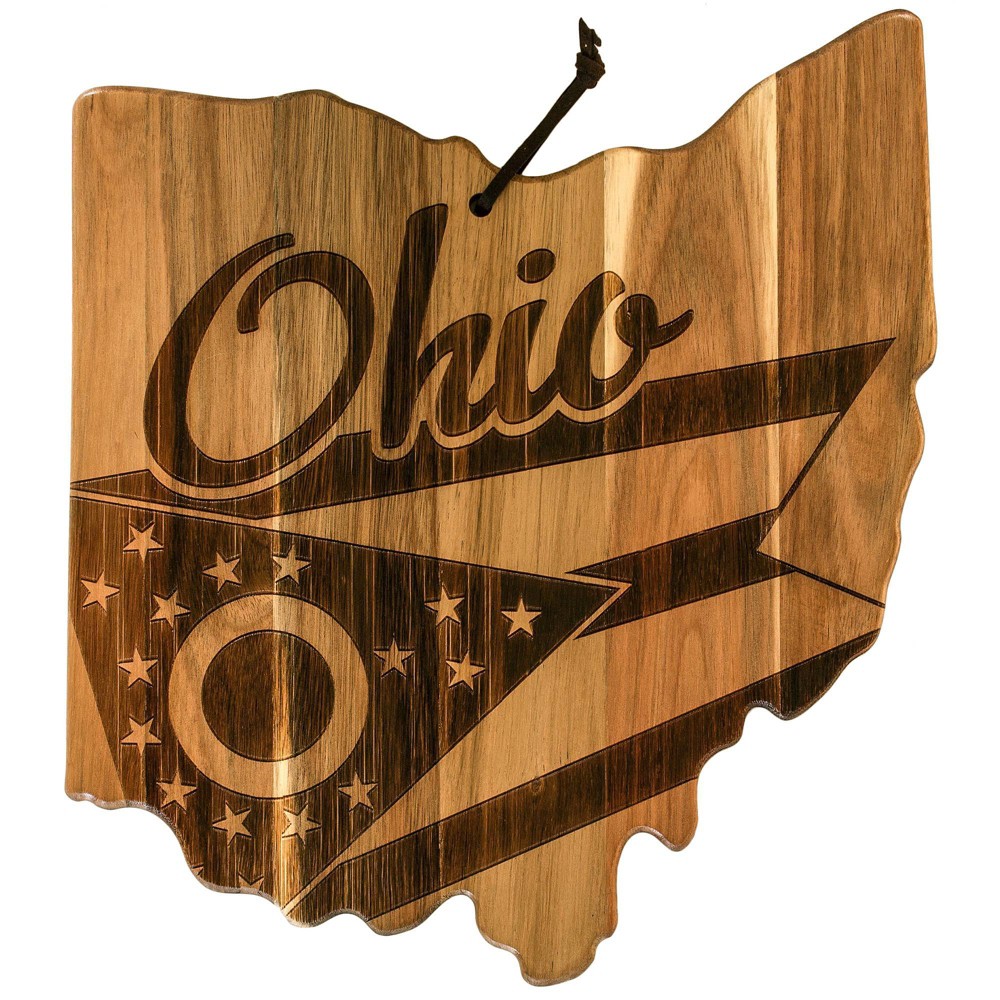 Photos - Chopping Board / Coaster Totally Bamboo Origins Ohio Cutting Board Brown