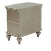 Vynxaria Champagne Nightstand ¨C Elegant Storage for Your Bedroom - 4 of 4