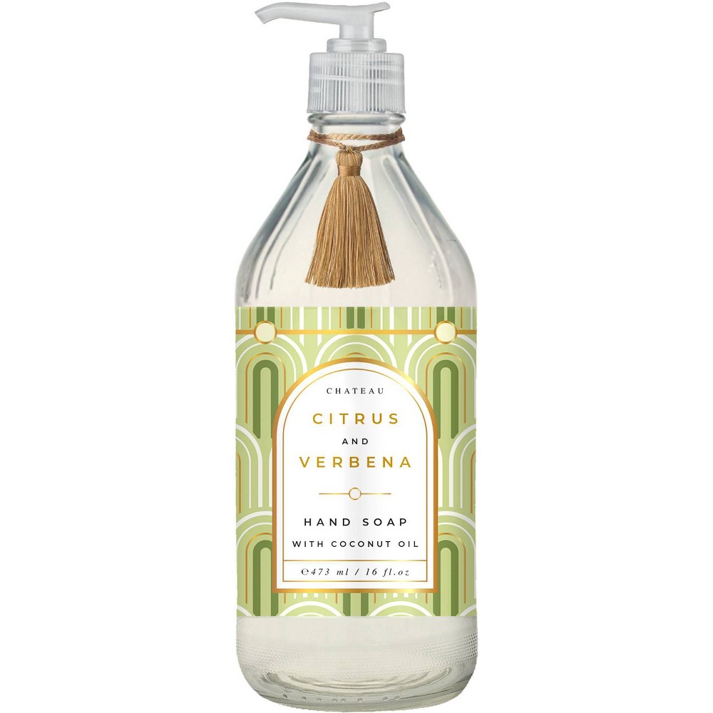 Photos - Shower Gel Chateau Hand Soap Citrus and Verbena - 16 fl oz