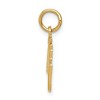 Black Bow Jewelry 14k Yellow Gold 25th Anniversary Charm or Pendant, 24mm - 2 of 4
