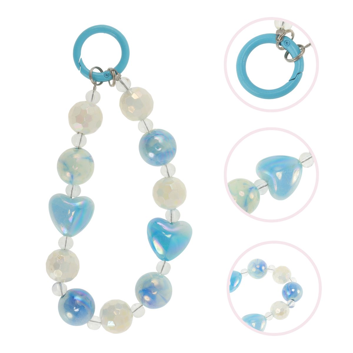 Unique Bargains Durable Heart Phone Charm 1 Pc - thumbnail 4